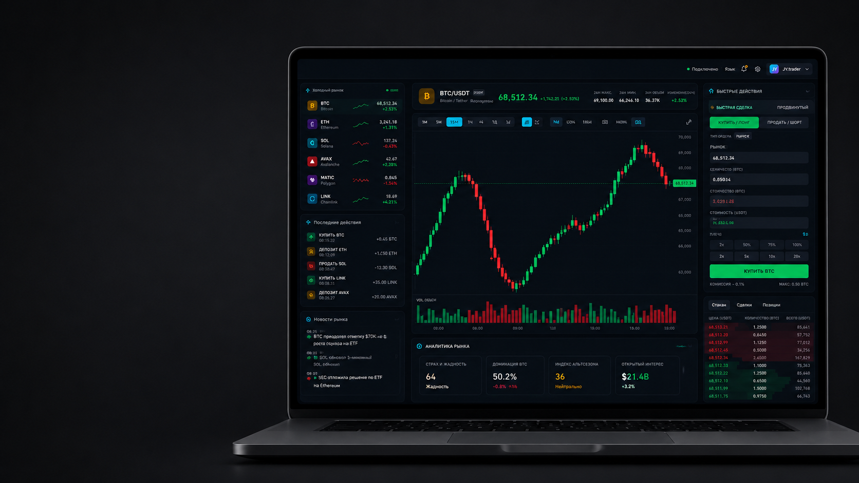 Криптовалютная биржа