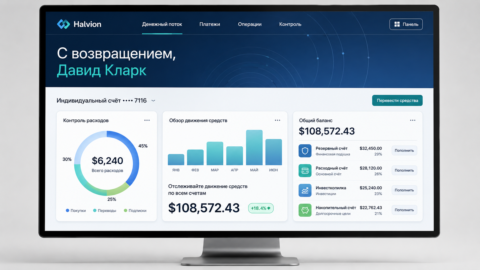Система управления личными финансами “Halvion”