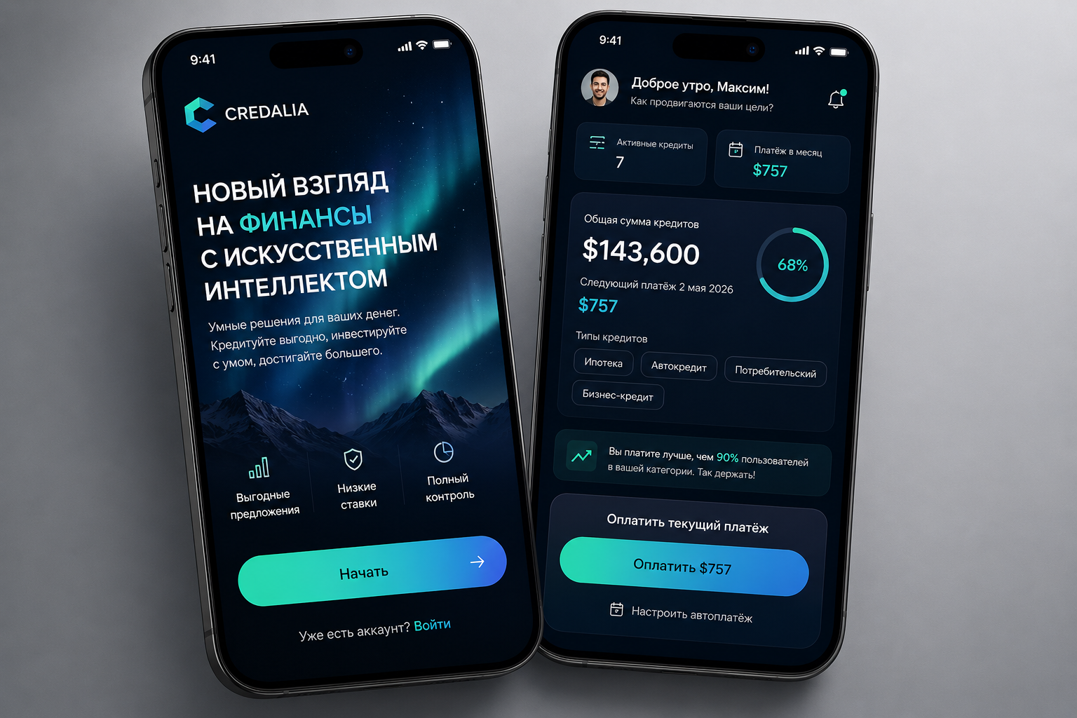 ИИ-платформа для управления кредитами “Credalia”